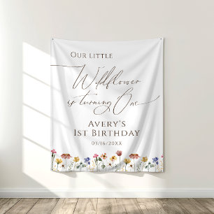 Tenture Un Fleur sauvage coloré tourne un fond d'écran d'a