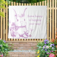 Un lapin arrive à ton Baby shower