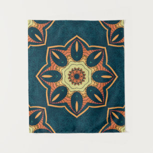 Tenture Un motif sans couture ethnique avec mandala. illus