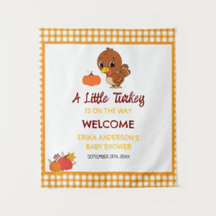 Tenture Un petit Baby shower turc Thanksgiving