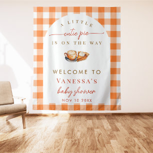 Tenture Un petit décor de fête prénatale thème automnal po