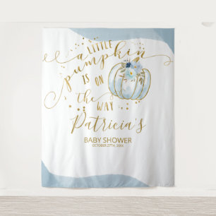 Tenture Un petit garçon citrouille toile de fond pour Baby