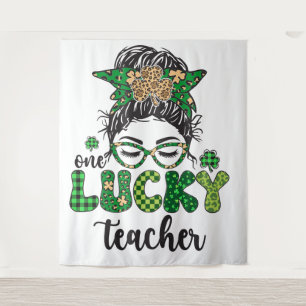 Tenture Un professeur chanceux - Saint-Patrick