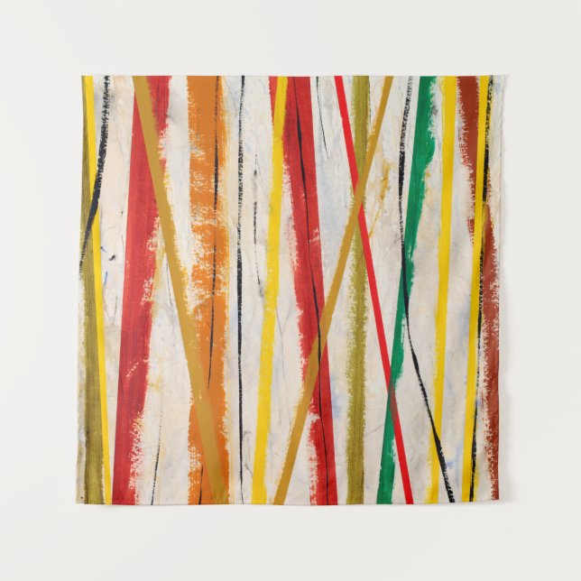 Tenture un tableau abstrait (Devant)