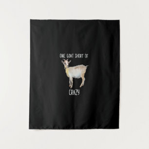 Tenture Une Chèvre En Dehors De La Chèvre Dingue