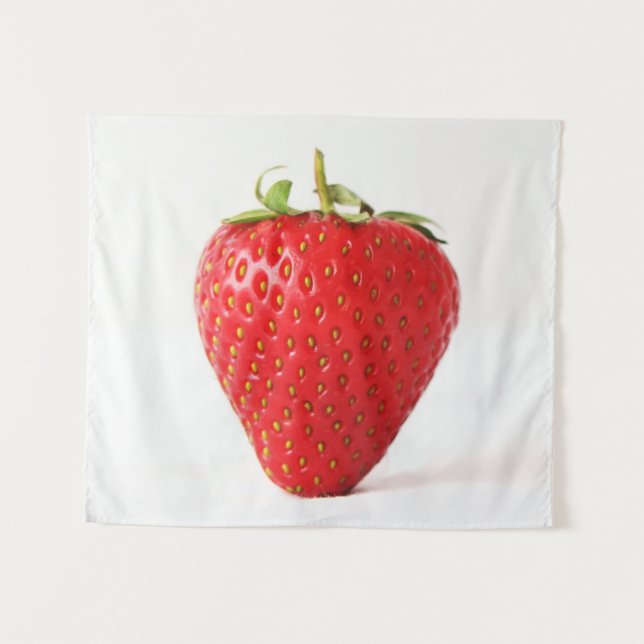 Tenture Une fraise rouge wtm (Devant (Horizontal))