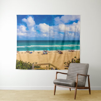 Tenture Une journée à la plage