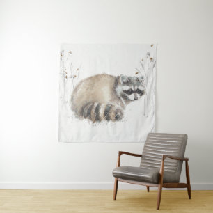 Tenture Une promenade X de région boisée