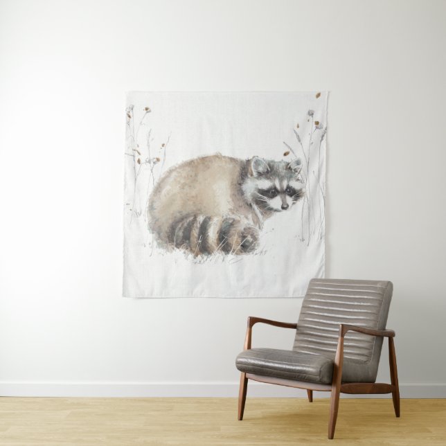 Tenture Une promenade X de région boisée (En situation (horizontale))