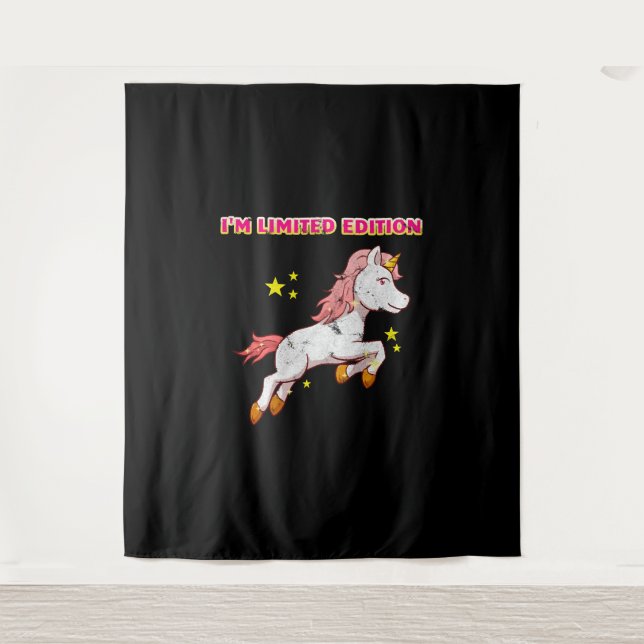 Tenture Unicorn Limited Edition Unicorn Unique (Devant)