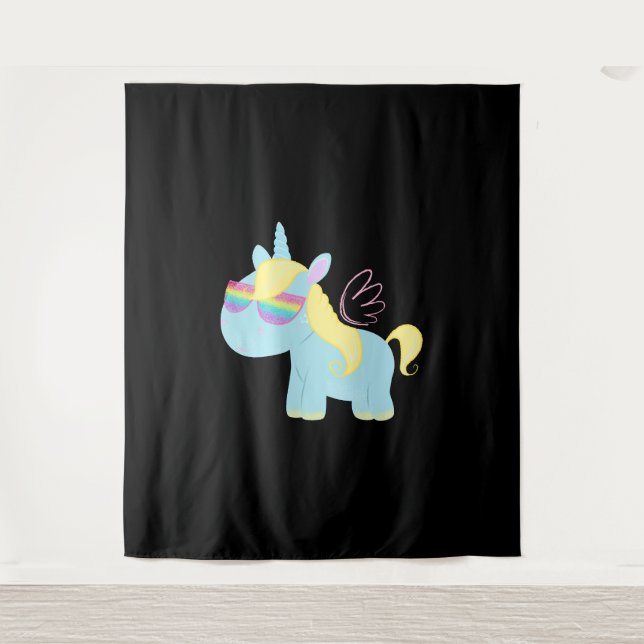 Tenture Unicorn magique (Devant)