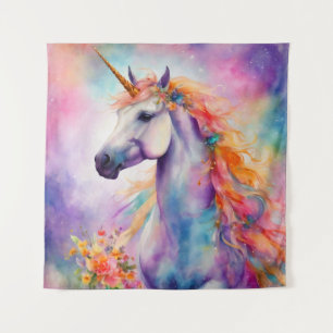 Tenture Unicorne couleur Pastel