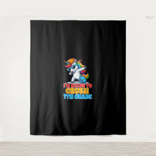 Tenture Unicorne de classe 7 Je suis prêt à écraser 7