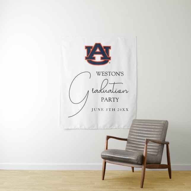 Tenture Université d'Auburn | Graduation Party (En situation)