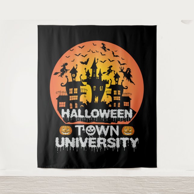 Tenture Université de Halloween (Devant)