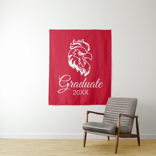 Tenture Université d'État de Jacksonville Gamecocks Red ga (En situation)