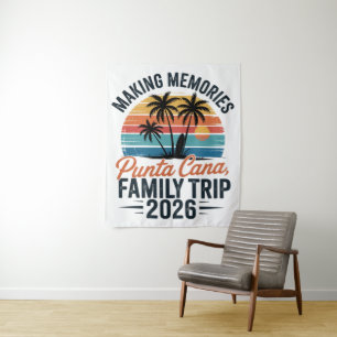 Tenture Vacances en famille à Punta Cana 2026 Vacances d'é