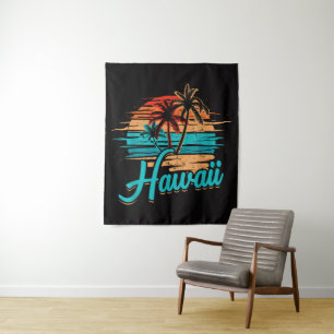 Tenture Vacances tropicales à Hawaii îles Hawaïennes