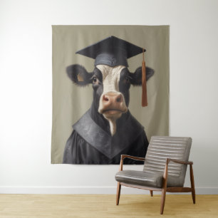 Tenture Vache diplômée