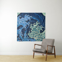 Vague féminine de Hokusai Océan Vintage
