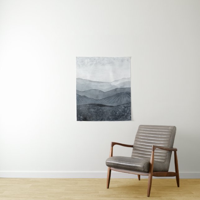 Tenture Vallée grise de fanfaronnade (En situation)