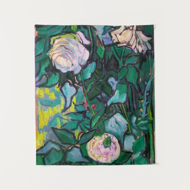 Tenture Van Gogh Roses roses (Devant)