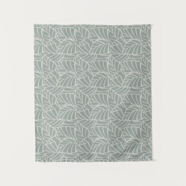 Tenture Veines Botaniques Minimalistes (Devant)