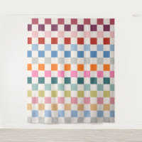 Vérifier le tableau de bord coloré À damiers Motif