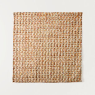 Tenture Véritable tissu tricoté en fibres synthétiques ou