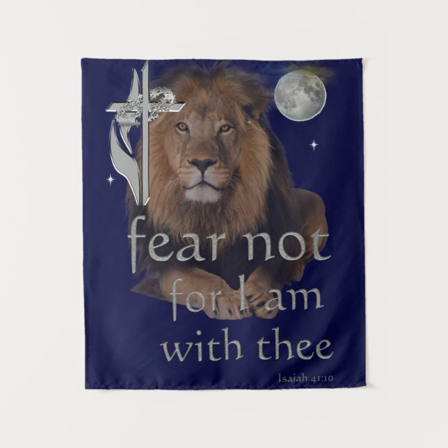 Tenture verset de la Bible (Devant)