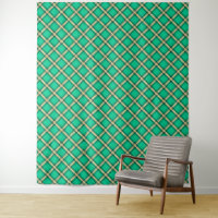 Vert beige, motif plaid