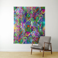 Very colorfully abstract forms art 1