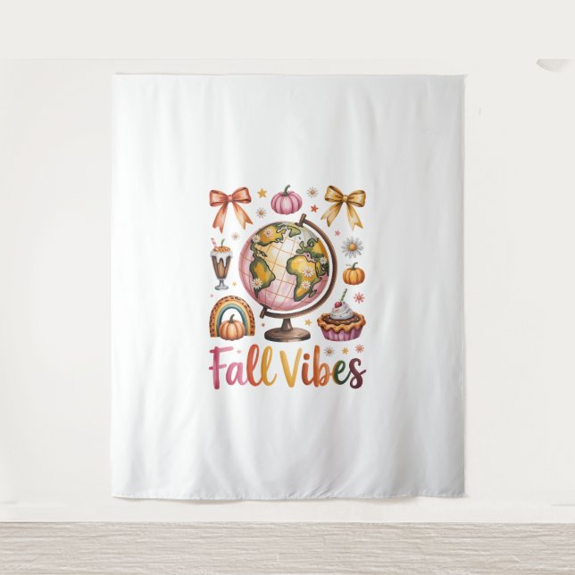 Tenture Vibes d'automne (Devant)