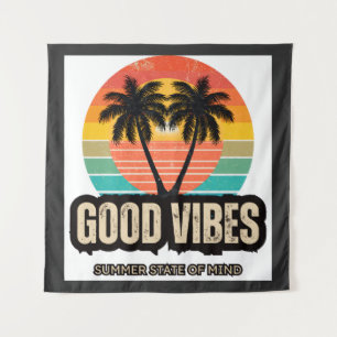 Tenture Vibes d'été rétro