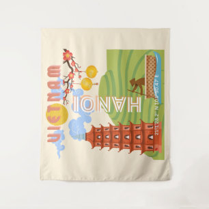 Tenture Vietnam Travel Art