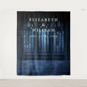 Tenture Vieux Château gothique Photo Booth Prop Arrière-pl