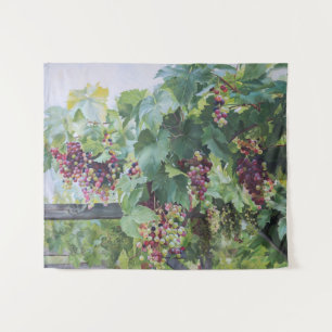 Tenture Vignoble de la Vallée de la Loire – Peinture de Ra