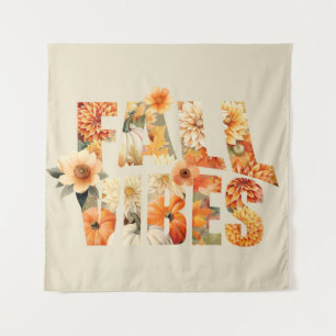 Tenture Villes d'automne Aquarelle fleur sauvage feuille a