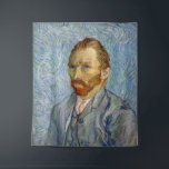 Tenture Vincent Van Gogh - Autoportrait<br><div class="desc">Autoportrait / Portrait de l'artiste / Portrait de l'artiste par Vincent Van Gogh en 1889</div>
