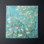 Tenture Vincent van Gogh Blossomong Aramande<br><div class="desc">Vincent van Gogh. Arbre aux amandes de Blossomong. Branche d'amandiers en fleurs. Branches d'amande avec fleurs roses sur un arrière - plan bleu. Reproduction d'oeuvres d'art célèbres dans le domaine public.</div>