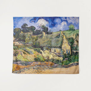 Tenture Vincent Van Gogh - Chalets de chaume à Cordeville