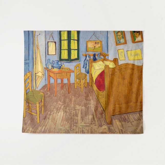 Tenture Vincent van Gogh - Chambre de Vincent à Arles (Devant (Horizontal))