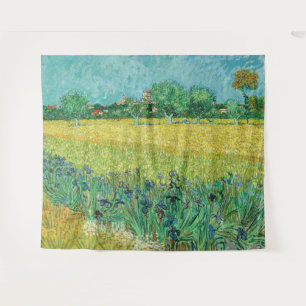 Tenture Vincent van Gogh - Champ aux iris près d'Arles