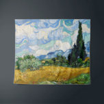 Tenture Vincent Van Gogh - Champ de blé avec cyprès<br><div class="desc">Champ de blé avec Cyprès / Champ de ble avec cypres - Vincent Van Gogh,  juillet 1889</div>