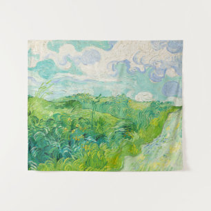 Tenture Vincent van Gogh - Champ de blé vert, Auvers