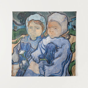 Tenture Vincent van Gogh - Deux petites filles