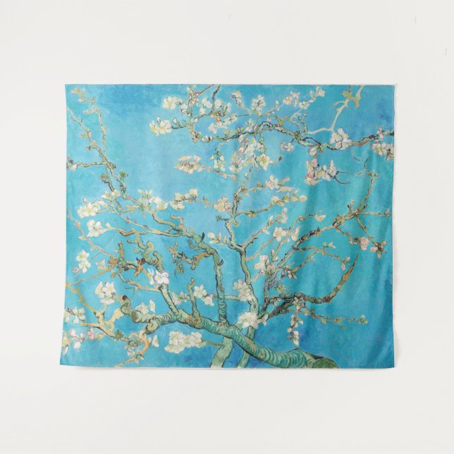 Tenture Vincent van Gogh - Floraison des amandiers (Devant (Horizontal))