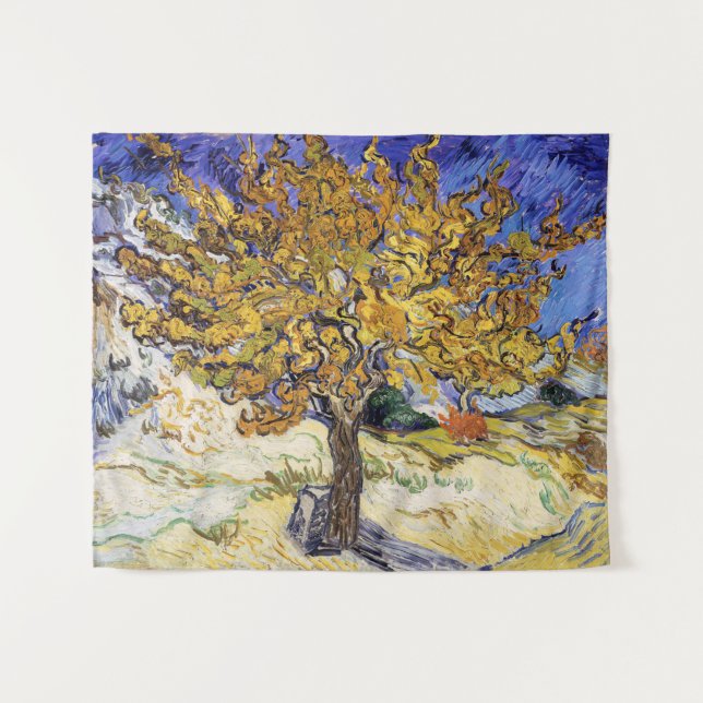 Tenture Vincent van Gogh - Le Mulberry Tree (Devant (Horizontal))