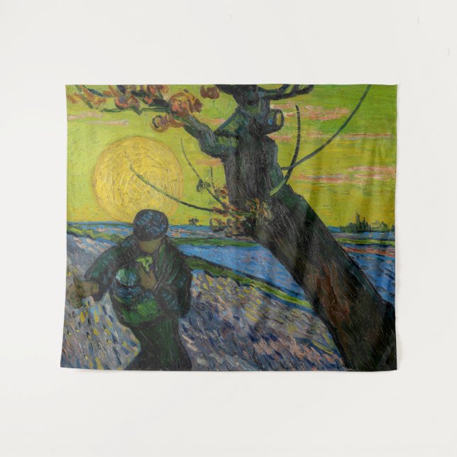Tenture Vincent van Gogh - Le Sower (Devant (Horizontal))