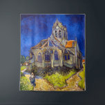 Tenture Vincent van Gogh - L'église d'Auvers<br><div class="desc">L'église d'Auvers / l'Eglise à Auvers-sur-oise par Vincent Van Gogh en 1890</div>